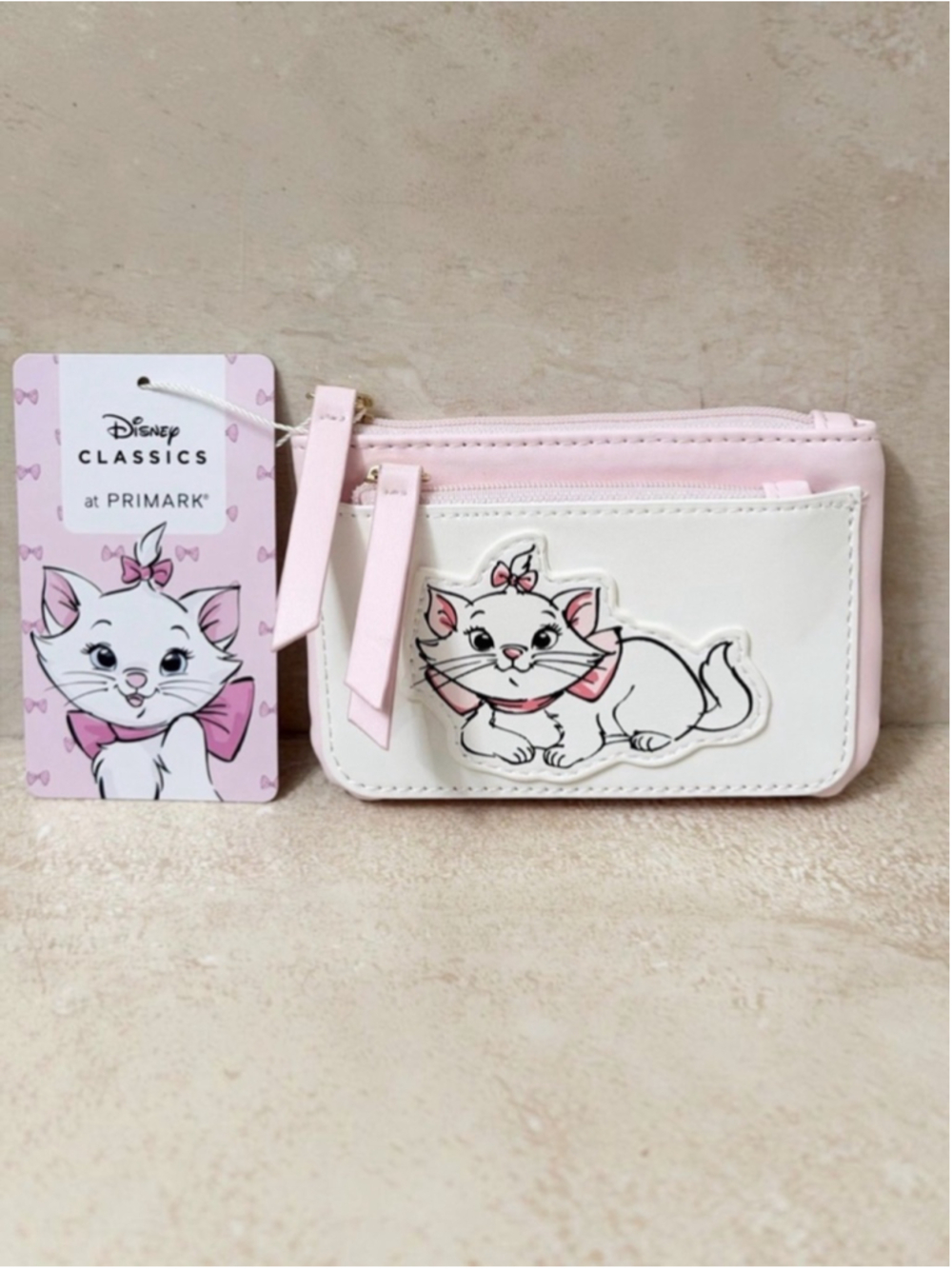Disney Marie Primark Exclusive Leather Coin Purse, NWT